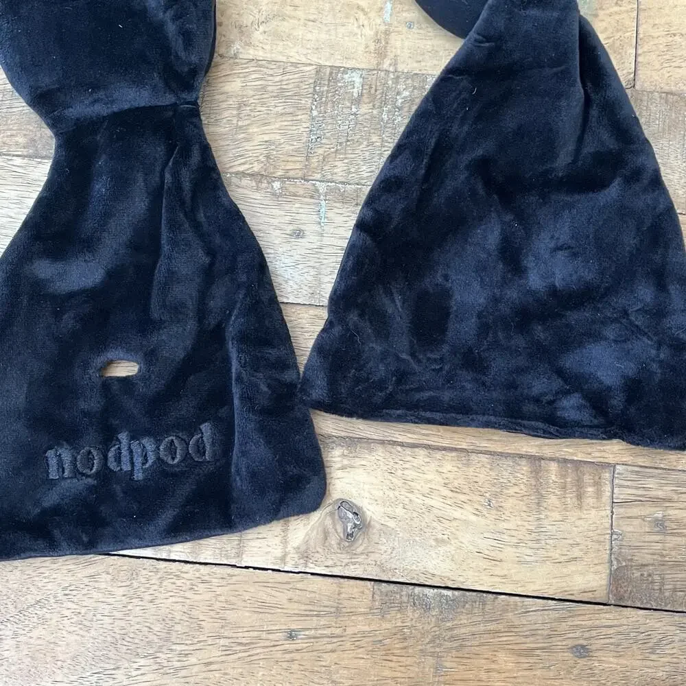 Nodpod Weighted Blanket For Your Eyes Sleep Mask Onyx Black